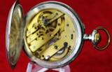 ca. 1870 Taschenuhr, 25 J. westfälische Drahtindustrie, Herren, mechanisch, guter Zustand gut-sehr gut