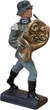 Dritte Reich  LINEOL - Best Nr. 5/47 Waldhornbläser marschierend - 1934-1939 - 7,5cm Serie