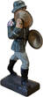 Dritte Reich  LINEOL - Best Nr. 5/50 Beckenschläger marschierend - 1934-1939 - 7,5cm Serie