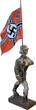 Dritte Reich  LINEOL - Best Nr. 5/30 + RKF Fahnenträger marschierend - 1934-1939 - 7,5cm Serie