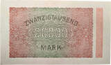 20000 Mark WEIMAR 200000 Mark 20.02.1923 KN 0347762 II
