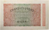20000 Mark WEIMAR 200000 Mark 20.02.1923 KN 0481230 II