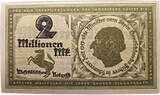 MÜNSTER 2 x 2 Millionen Mark NOTGELD Münster 37753+4 I