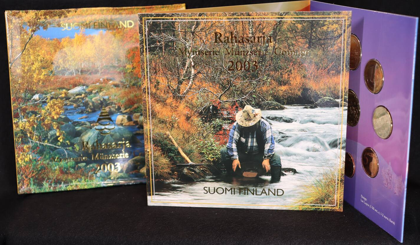 FINNLAND 3,88 € + Medaille 2003