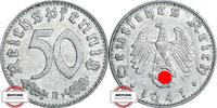 DEUTSCHLAND 50 Reichspfennig J 372 - geprägt im Dritten Reich -