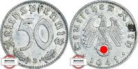 DEUTSCHLAND 50 Reichspfennig J 372 - geprägt im Dritten Reich -