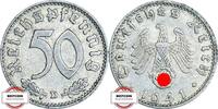 DEUTSCHLAND 50 Reichspfennig J 372 - geprägt im Dritten Reich -