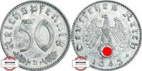 DEUTSCHLAND 50 Reichspfennig J 372 - geprägt im Dritten Reich -