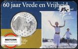 NIEDERLANDE 5 Euro NL 115 - 60 Jahre Frieden in einer Coincard -