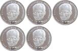 DEUTSCHLAND 2 DM 5 DM Willi Brandt BRD kompletter Satz -