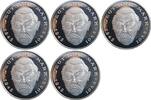 DEUTSCHLAND 2 DM 5 DM Ludwig Erhard BRD kompletter Satz -