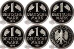 DEUTSCHLAND 1 DM 1 DM BRD kompletter Satz -