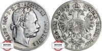 ÖSTERREICH 1 Florin KM 2222 - geprägt unter Franz Josef I. -