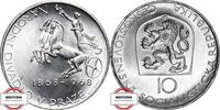 TSCHECHOSLOWAKAI 10 Kronen KM 63 - Nationaltheater in Prag -