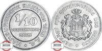 HAMBURG 1/10 Verrechnungsmarke J N37 - Notgeld der Hamburgischen Bank -