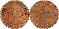 BRD 10 Pfennig J 383 - Kursmünze -