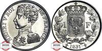 FRANKREICH 1 Franc KM 28.1 - geprägt unter Henri V. - TOP -