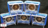 BRD 5 Euro PLANET ERDE, kompletter Satz -