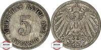 KAISERREICH 5 Pfennig J 12 - Kursmünze aus dem Kaiserreich -