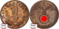 DRITTE REICH 1 Pfennig J 361 - Kursmünze -