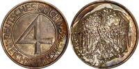 WEIMARER REPUBLIK 4 Pfennig J 315 - wurde nur 1932 geprägt -