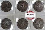 6 X 4 Pfennig 1932 A-J WEIMARER REPUBLIK J 315 - Münzen wurden nur 1932 geprägt VZ - VZ+
