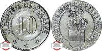 WERNE 10 Pfennig Funck 596.3 - Kleingeldersatzmarke der Stadt Werne - SEHR SEHR SELTEN