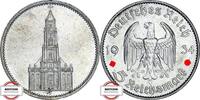 DRITTE REICH 5 Reichsmark J 357 - Garnisonkirche von Potsdam -