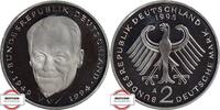 BRD 2 DM J 459 - Kurzmünze - Willi Brandt -