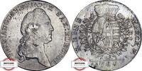 SACHSEN 1 Konventionstaler / Dresden 1786 IEC KM 992.2 - Friedrich August III. VZ+ / leicht Schrötlingsfehler