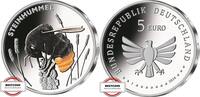 BRD 5 Euro Wunderwelt Insekten - Steinhummel -