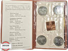 Deutschland 4 X 5 Mark Münztasche - DDR - 750 Jahre Berlin mit Medaille 1987 -