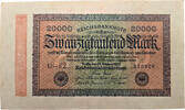 WEIMAR 20000 Mark WEIMAR 200000 Mark 20.02.1923 KN 570828 -