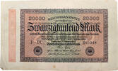 WEIMAR 20000 Mark WEIMAR 200000 Mark 20.02.1923 KN 169348 -