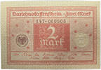 WEIMAR 2 Mark Darlehnskasse 2 Mark 01.03.1920 KN 060503 + 060502 -
