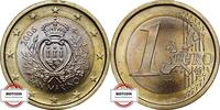 SAN MARINO 1 € KM 446 - Kursmünze -