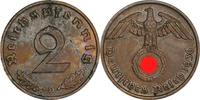 DEUTSCHLAND 2 Reichspfennig J 362 - geprägt im Dritten Reich -