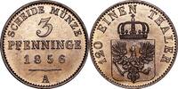 PREUSSEN 3 Pfennig KM 90 - Kursmünze -