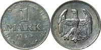 WEIMARER REPUBLIK 1 Mark J 311 Kursmünze -