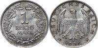 WEIMARER REPUBLIK 1 Reichsmark J 319 Kursmünze -