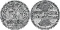 WEIMARER REPUBLIK 50 Pfennig J 301 - Kursmünze -
