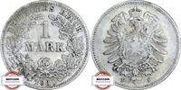 DEUTSCHLAND 1 Mark J 9 - Kursmünze aus dem Kaiserreich -