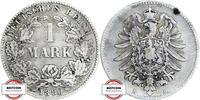DEUTSCHLAND 1 Mark J 9 - Kursmünze aus dem Kaiserreich -