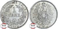 DEUTSCHLAND 1 Mark J 9 - Kursmünze aus dem Kaiserreich -