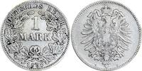 DEUTSCHLAND 1 Mark J 9 - Kursmünze aus dem Kaiserreich -