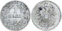 DEUTSCHLAND 1 Mark J 9 - Kursmünze aus dem Kaiserreich -