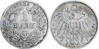 KAISERREICH 1 Mark J 17 - Kursmünze aus dem Kaiserreich -