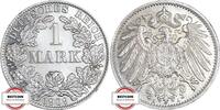 KAISERREICH 1 Mark J 17 - Kursmünze aus dem Kaiserreich -