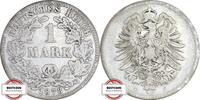 KAISERREICH 1 Mark J 9 - Kursmünze aus dem Kaiserreich -