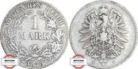 KAISERREICH 1 Mark J 9 - Kursmünze aus dem Kaiserreich -